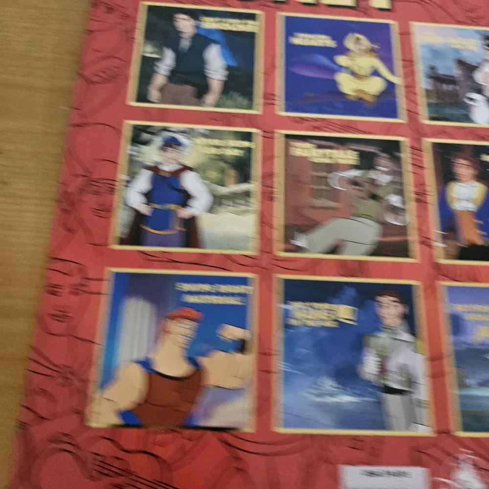 Oh My Disney DIY ANY YEAR Calendar Princes NEW Rare